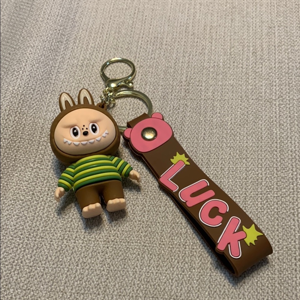 Labubu-Style Monster Bag Charm/Keychain